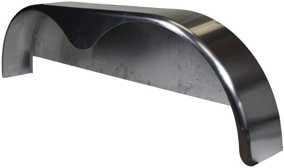 2026 72 10-3/4 Tandem Axle Steel Trailer Fender w/Back Plate Welded In (2-Pack) NO250063