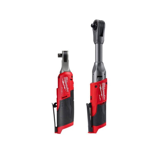 2567-20-2560-20 M12 FUEL 12V Lithium-Ion Brushless Cordless High Speed 3/8 in. Ratchet w/M12 FUEL 12V 3/8 in. Extended Reach Ratchet