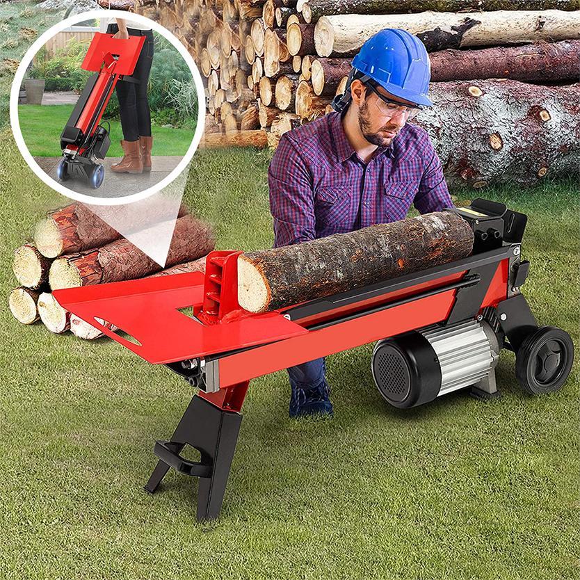 Heavy Duty 7 Tons Electric Hydraulic Log Splitter Machine  flarmor