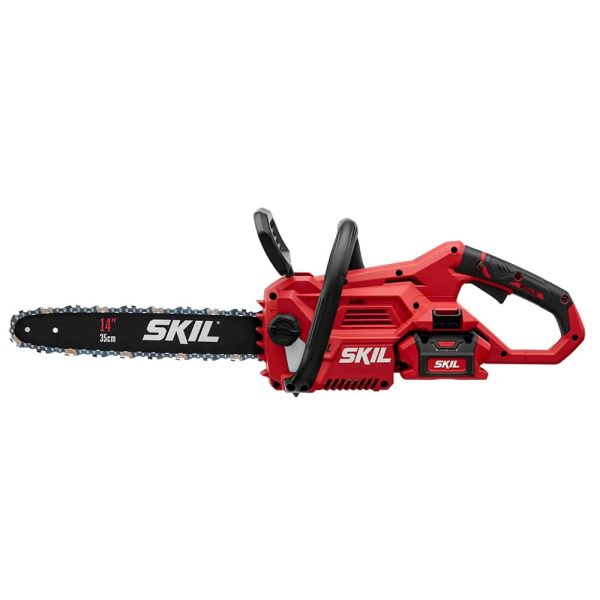 40-volt 14-in Brushless Battery 2.5 Amp 2.5 Ah Chainsaw (Battery and Charger Included)