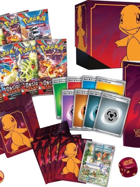 2026 Pokémon – Trading Card Game: Scarlet & Violet —Obsidian Flames Elite Trainer Box