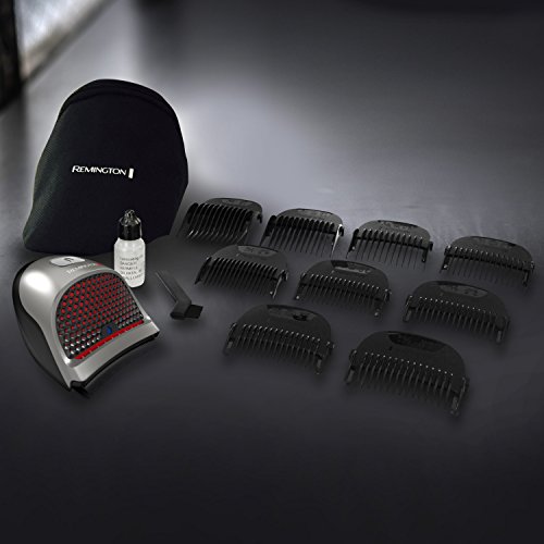 2026 Remington Shortcut Pro Self-Haircut Kit  Waterproof Cordless Electric Razor for Head  Beard and Body with Curved Blade and 5-minute Quick Charge