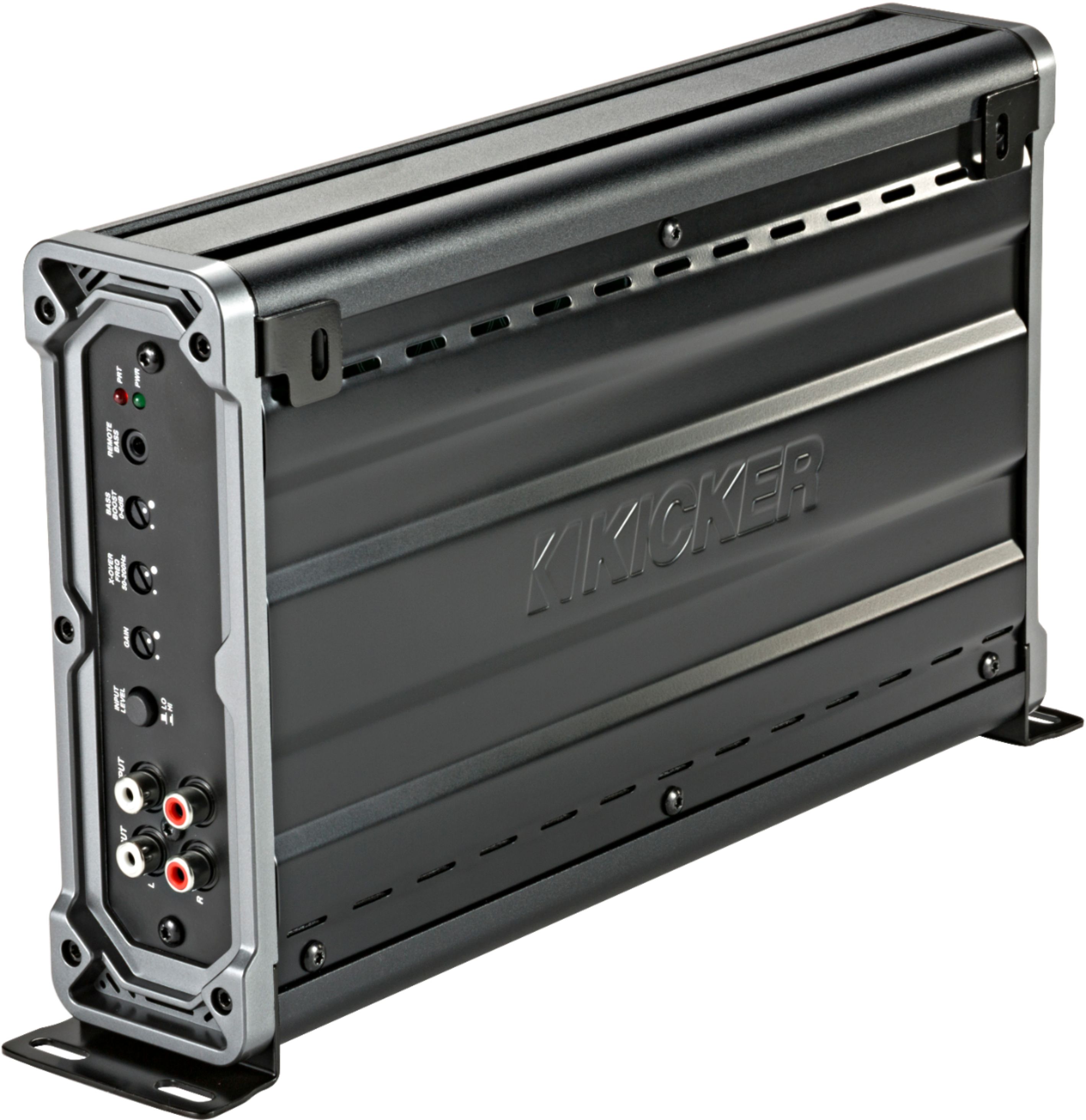 2026 KICKER – CX 1200W Class D Digital Mono Amplifier with Variable Low-Pass Crossover – Black