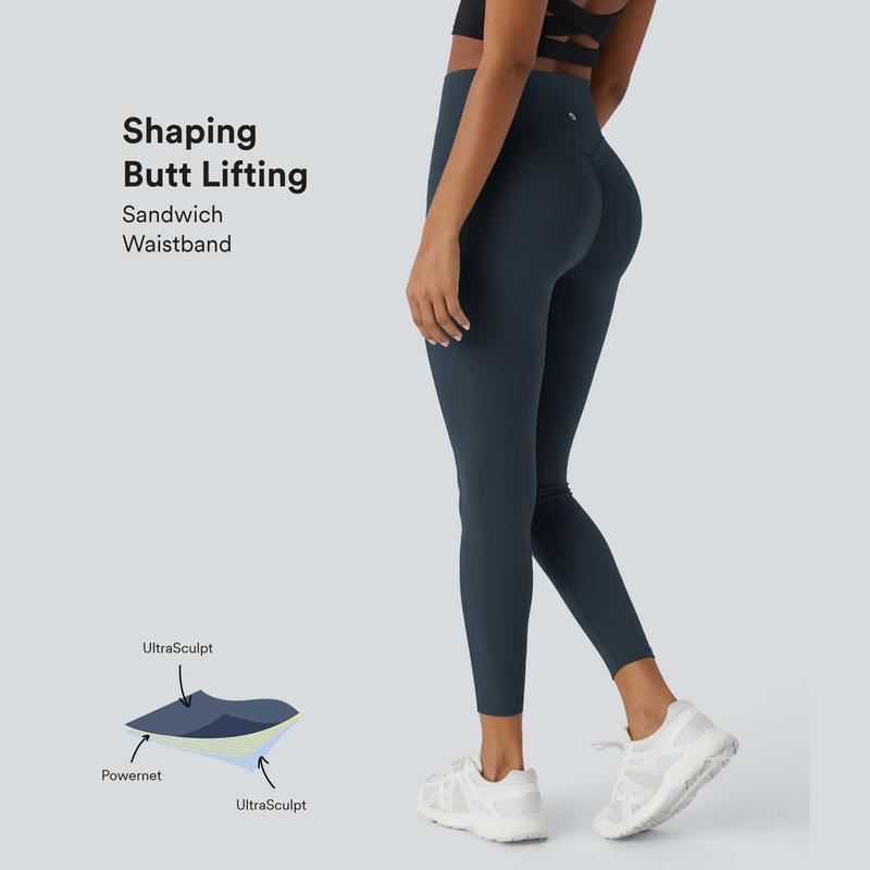Halara UltraSculpt High Waisted Scrunch Butt Lifting Tummy Control Pocket Shaping Training Leggings  #TikTokShopHolidayHaul