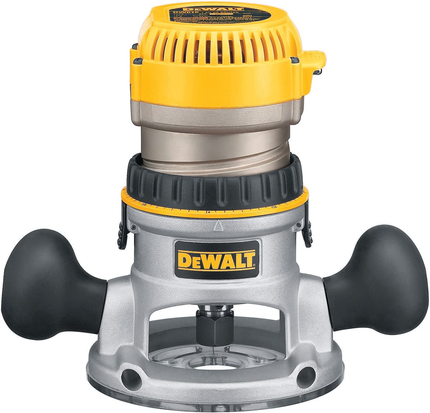 Router, Fixed Base, 1-3/4-HP (DW616) , Yellow