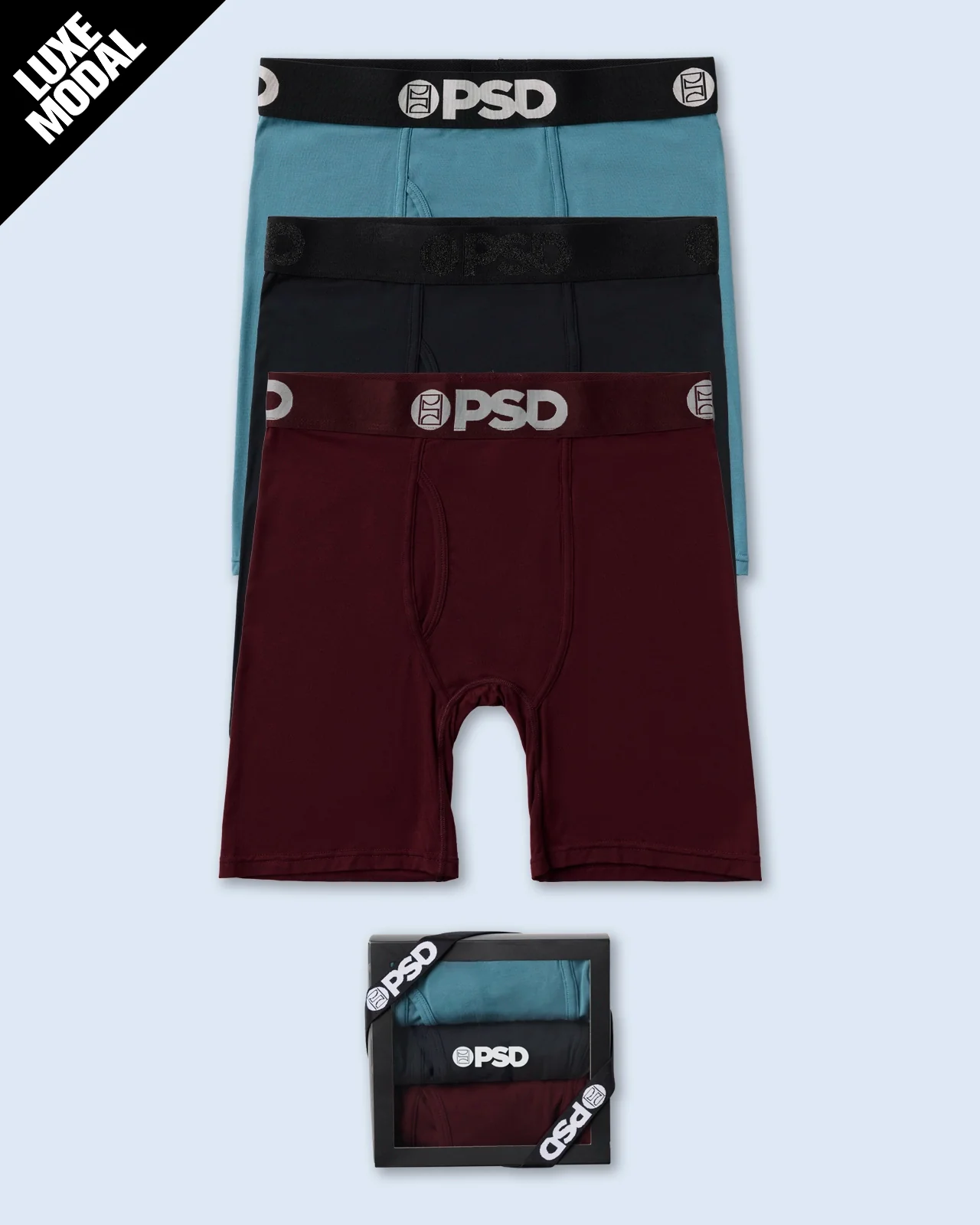 Luxe Modal 3 Pack - Dark Tones