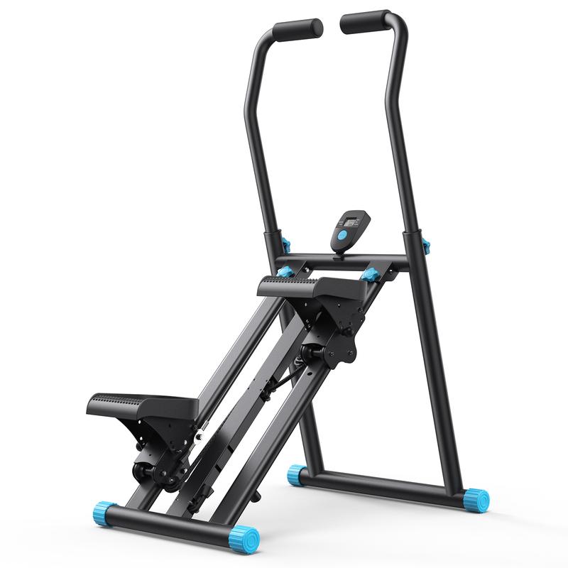 Merach Stair Stepper with Handlebar for Full-Body Workout, 300LBS Capacity,  Compact Cardio Climber Exercise Machine with Adjustable Pedals, Vertical Climber, OutdoorFun for Home Gym, TikTokShopBlackFriday
