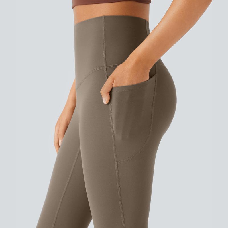 🔥 HALARA UltraSculpt High Waisted Tummy Control Pocket Bootcut Leggings