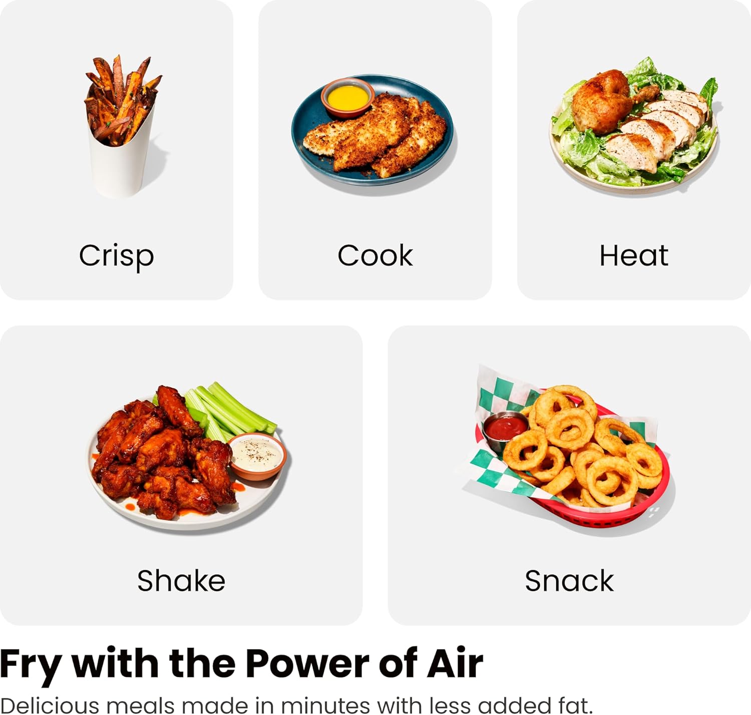 Chefman TurboFry Touch Dual Air Fryer, Maximize The Healthiest Meals