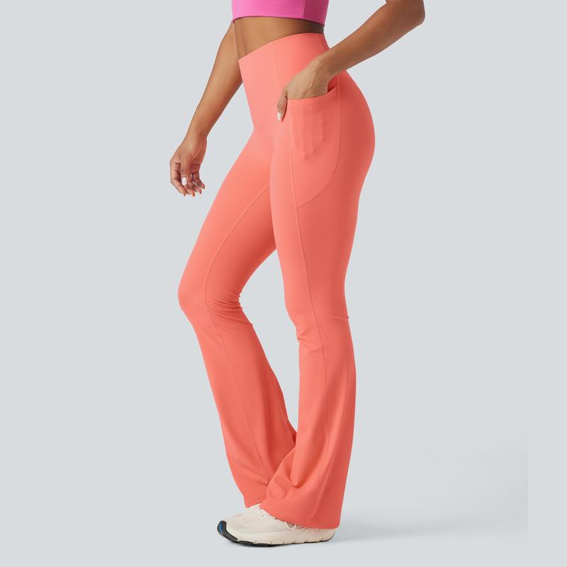 🔥 HALARA UltraSculpt High Waisted Tummy Control Pocket Bootcut Leggings