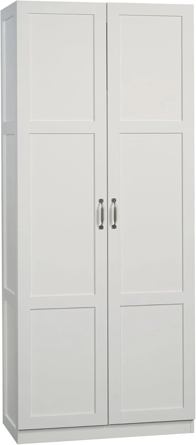 SAUDER Select Storage Cabinet - White Finish Pantry Cabinets