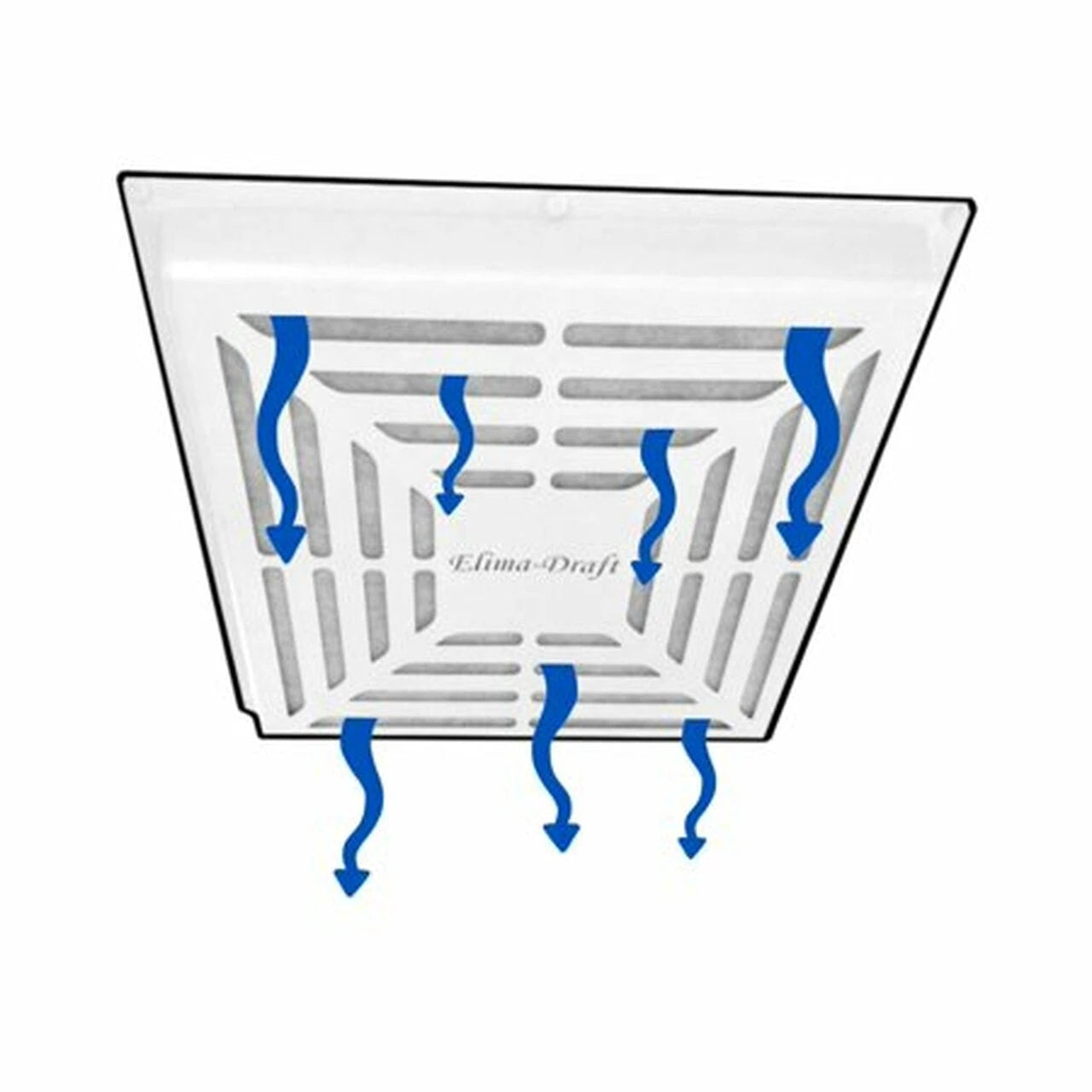 ELIMA-DRAFT® MAGNETIC FILTRATION VENT COVER FOR HVAC COMMERCIAL VENTS 24' X 24'