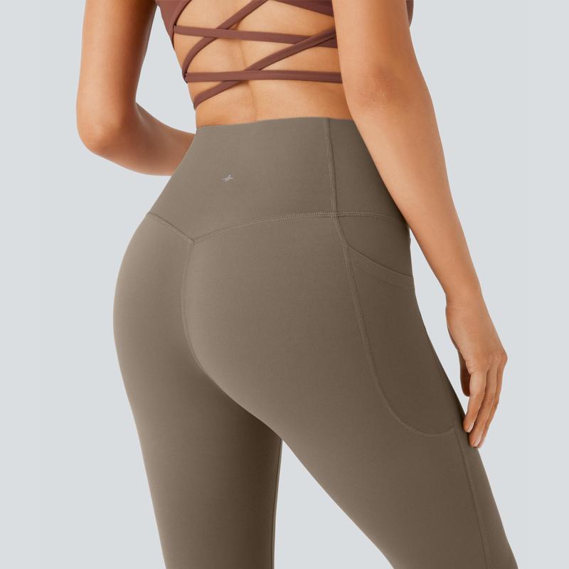 🔥 HALARA UltraSculpt High Waisted Tummy Control Pocket Bootcut Leggings