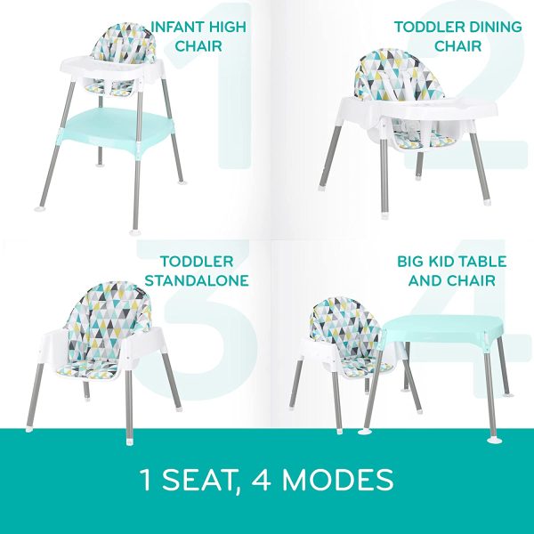 4-in-1 Eat   Grow Convertible High Chair