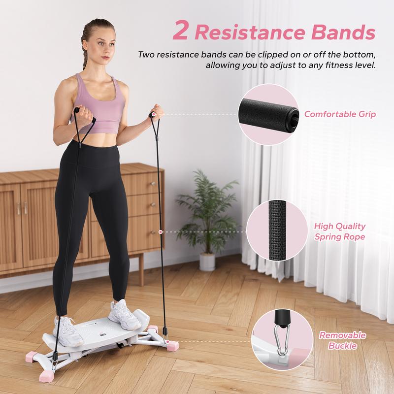 🔥 MERACH Balance Board & Rocking Stepper – Full-Body Balance & Low-Impact Cardio Trainer