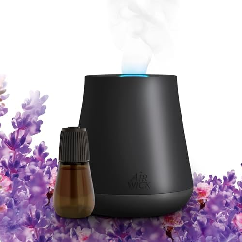 2026 Air Wick Essential Mist Starter Kit  Diffuser + 1 Refill  Lavender and Almond Blossom  Air Freshener  Essential Oils