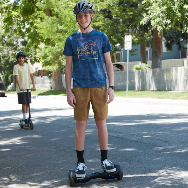 Gotrax Edge Hoverboard Self Balancing Scooter with 6.5 inch Wheels and LED Headlights, 65.52Wh Big Capacity Lithium-Ion Battery
