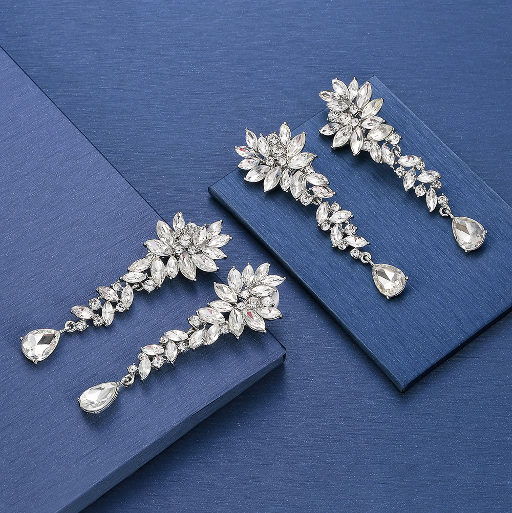 Ear Cuff Lunghi con Zirconi