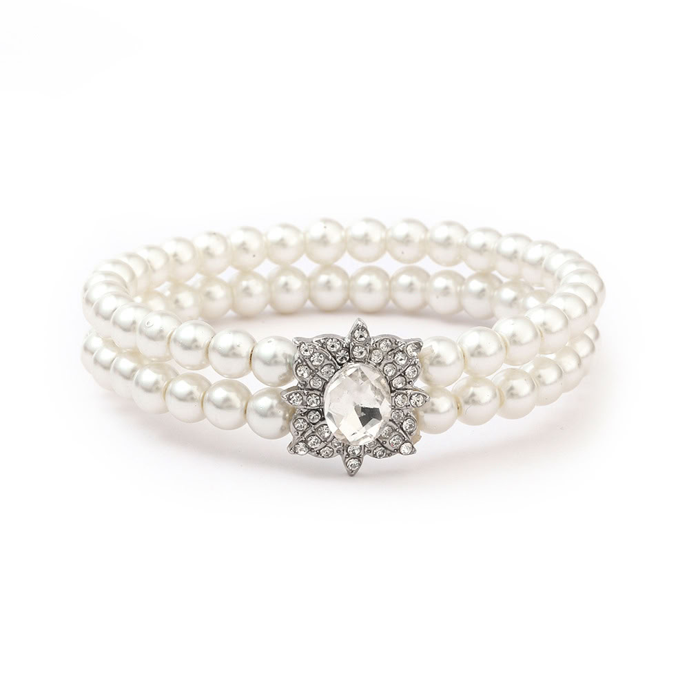 Bracciale Elegante a Fiocco di Neve