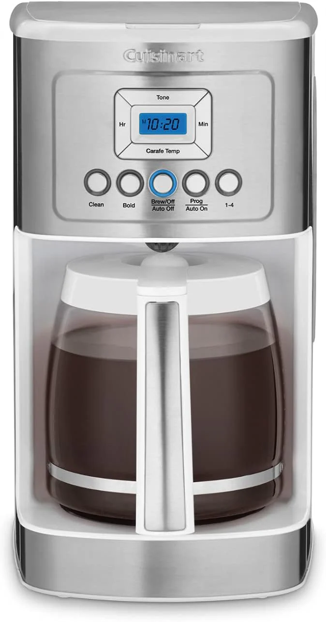 Cuisinart DCC-3200P1 Coffee Maker Fully Automatic with Brew Strength Control, 1-4 Cup Setting