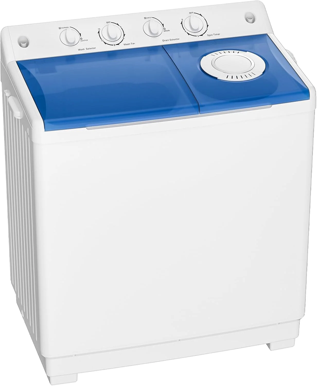 Auertech Portable Washing Machine 28lb Twin Tub Washing Machine Mini Compact Washing Machine with Drain Pump
